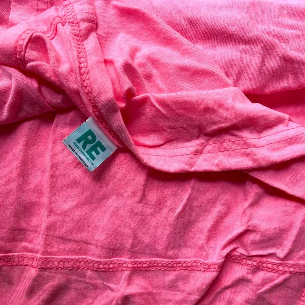 NWT Room Essentials Knited 3 Piece XL Twim Bed Sheet Set Hot pink